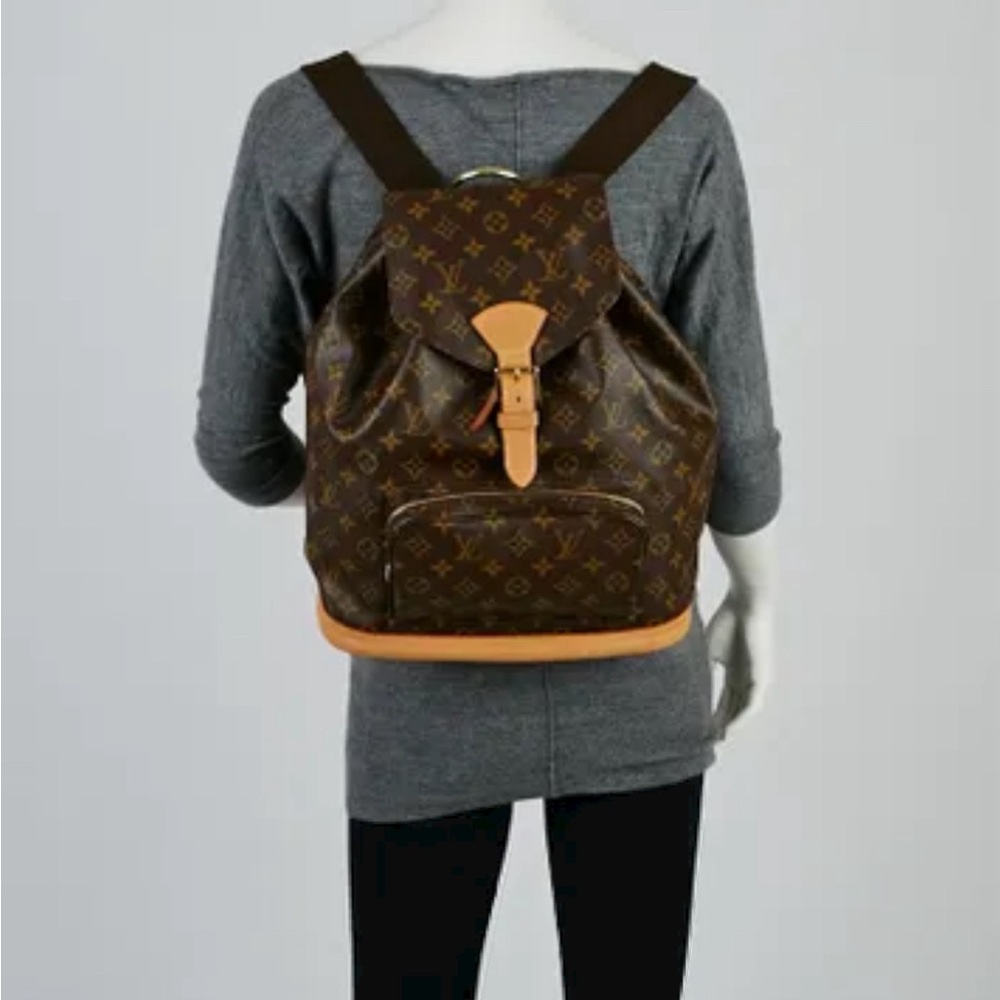LV Monogram Montsouris GM Backpack